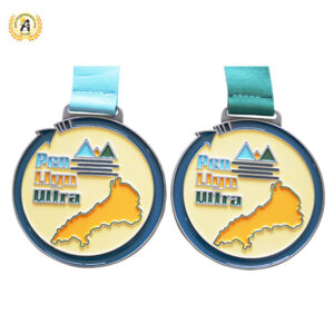 medallas de corredor virtual