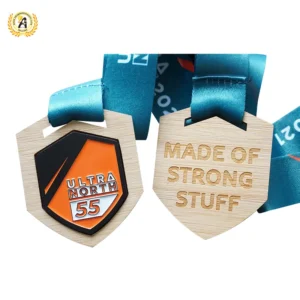 Holzmedaille