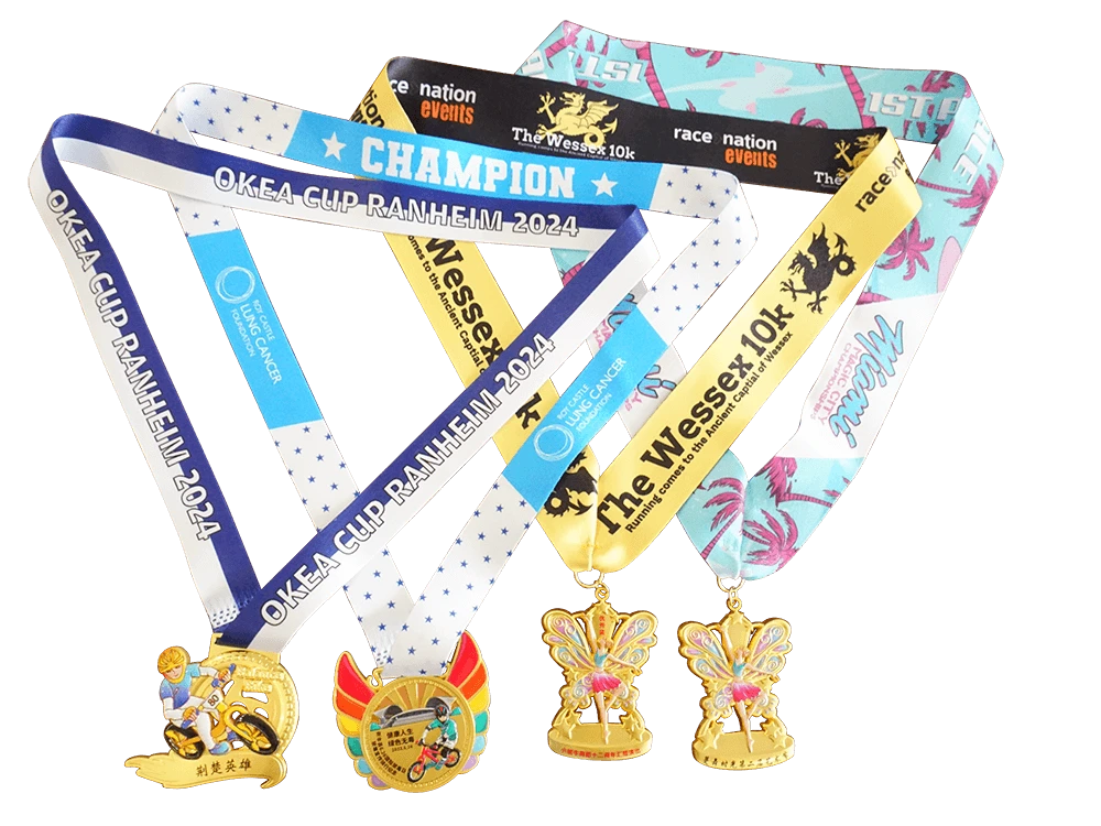 Medalha personalizada_com_fita_sublimada